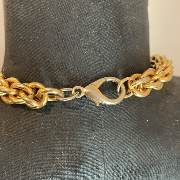 Vintage Chunky Chain Link Necklace - Picture 4 of 6